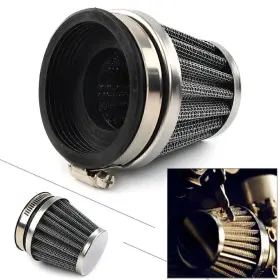 Successsssusa 550745650737 58mm Motor Air Filter Cleaner Fit Pit Dirt Bike Motorcycle Atv Scooter Universal