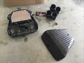13720-10l00 Suzuki 22-25 Hayabusa Air Box With Injectors Velocity Stacks