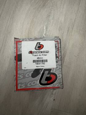 Tbparts Tbw1782 Tb Parts Air Filter Foam 46mm Small Nibbi Carbs