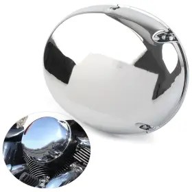 Tktkparts 612345256495 Air Intake Cleaner Filter Cover Chrome For Honda Shadow Ace Vt400 Vt750 1997-03