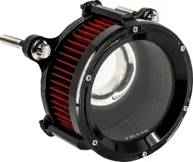 Tm-1024gbk Trask Assault Charge High-flow Air Cleaner Kit - Gloss Black