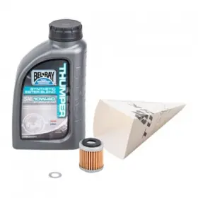 1529860182 Tusk 4-stroke Oil Change Kit Bel-ray Thumper Synthetic Blend 10w-40