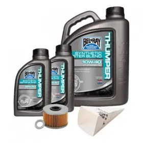 1529860194 Tusk 4-stroke Oil Change Kit Bel-ray Thumper Synthetic Blend 10w-40