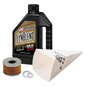 1529860298 Tusk 4-stroke Oil Change Kit Maxima Synthetic Blend 10w-40