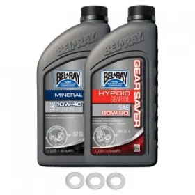 2044120062 Tusk Drivetrain Oil Change Kit With Bel-ray