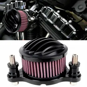 Mall-hl006001-bk-a Twom Air Cleaner Intake Filter Kit For Harley Sportster Iron 883 1200 72 48 1988-2024