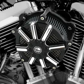 Mall-hl006oo5-sk-4 Twom Contrast Cut Venturi Air Cleaner Intake Filter For Harley Electra Glide 97-07 Us