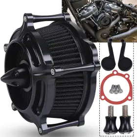 Mallb157hloo2521zb Twom Turbine Spike Air Cleaner Intake Filter For Harley Sportster Xl 883 1200 1991-up