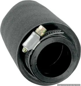 Up-5152 Uni Universal Clamp-on Pod Air Filter Straight 1-1/2 Inch Id X 5 L Made In Usa New