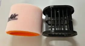 17214-mc4-000 Uni Usa Ta150550 1982 Honda Xl 500 Xl500r Air Filter Cage And Foam Twin