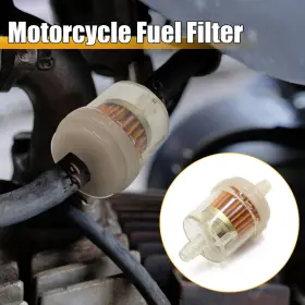 Uxcell 714998058751 Magnetic Motorcycle Gasoline Inline Gas Oil Fuel Filter Cleaner For 7mm Dia Hose