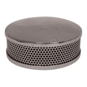 84003 V-factor Chrome 5 1/2 Inch Round Air Filter -