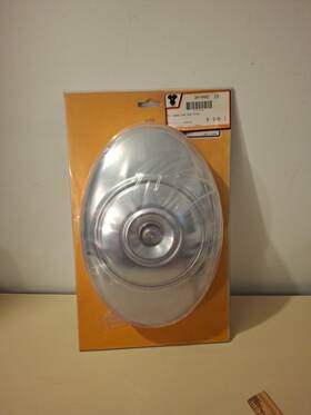 V-twin Manufacturing 34-0401 Motorcycle Air Cleaner Cover Oval Chrome Ea Brand New Harley