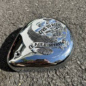 V-twin Manufacturing 34-0545 Super B Eagle Spirit Chrome Teardrop Air Cleaner Harley Davidson Nos New