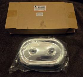 V-twin Manufacturing 34-0559 Nos V-twin Oval Air Cleaner Cover Chrome For Harley Davidson