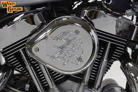 V-twin Manufacturing 34-1702 Chrome Wyatt Gatling Air Cleaner Assembly Fits Harley Davidson Xl 1991-up