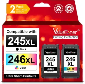 Cl-246 Valuetoner Pg-245 Mx492 245xl Ink 4.2 X 2.5 Inches Cartridges 245 And 246