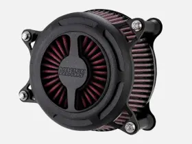 1010-2916 Vance & Hines And Blade Air Intake Black Wrinkle 2017-2024 Harley-davidson