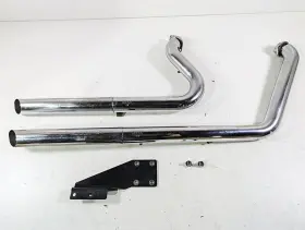 17811 Vance & Hines 2003 Harley Softail Fxstdi Deuce 100th Long Shot Exhaust -read