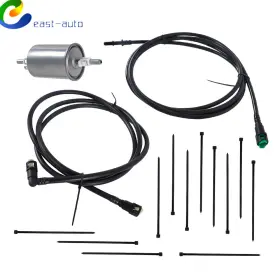 Ea1568002su Wflnhb Complete Nylon Fuel Line Replacement Kit For 1997-2003 Chevrolet Gmc Gas Trucks