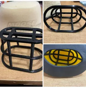 Af64 Wrc 3d 1982-1985 Yamaha Yt 125 175 Tri Moto Air Filter Cage Guide Element Plastic