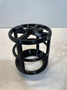 Wrc3d Af70 1985 1986 Yamaha Bw 200 Air Filter Cage Holder Oem 54g-14458-00-00