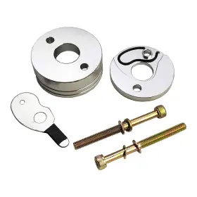 Wksmepmpaifd00045 Wungkistar Motorcycle 41-44mm 40-5 Silver Carburetor Air Filter Adapter Velocity Stack Base
