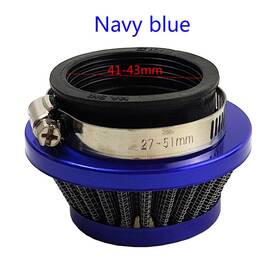 Wungkistar Wksmepmpaifd00067bl41-43mm 41mm-43mm Air Filters Intake Filter Cleaner For Motorcycle Auto Car Atv Bike