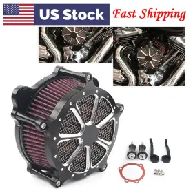 Wwwwriteus 232145278192 Air Cleaner Intake Filter Motor For Harley Touring Road King Softail Heritage Us