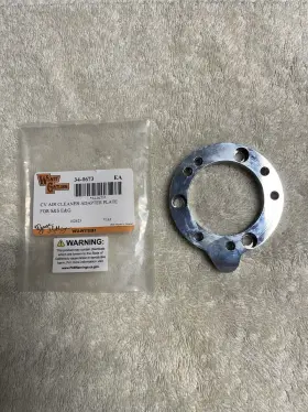 34-0673 Wyatt Gatling Cv Air Cleaner Adapter Plate For S&s E&g