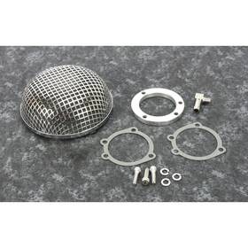 Wyatt Gatling 34-0732 Chrome Round Mesh Air Cleaner -