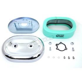 Wyatt Gatling 34-0924 Chrome Oval Air Cleaner Assembly -