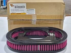 Wyatt Gatling 34-1066 V-twin Oblong Air Cleaner Filter 84-99 Big Twin