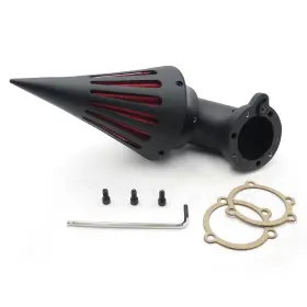 Hzmt227-mbk Xinyun Spare Parts M Black Spike Air Cleaner Filter Kits For Harley S&s Custom Cv Evo Xl Sportster