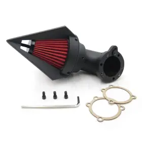 Hzmt227c-mbk Xinyun Spare Parts M Black Tripod Air Cleaner Filter Kits For Harley S&s Custom Cv Evo Xl Sportster