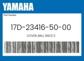 17d-23416-50-00 Yamaha Genuine Cover Ball Race 2 -
