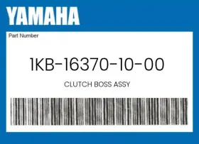 1kb-16370-10-00 Yamaha Genuine Clutch Boss Assy -