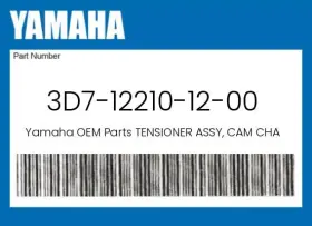 3d7-12210-12-00 Yamaha Genuine Tensioner Assy Cam Chain -