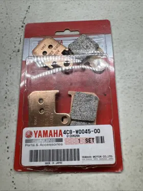 4c8-w0045-00-00 Yamaha 4c8w00450000 Brake Pad Kit New Genuine Oem Part