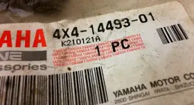 4x4-14493-01 Yamaha Pw50 Air Cleaner Bracket Nos Dirtbike
