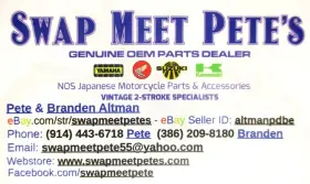 533-14451-00 Yamaha 1976 - 1979 Xs650 Nos Oem Air Filter Element Assembly #