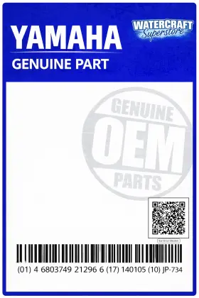 689-44323-02-00 Yamaha Outer Plate -cart