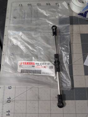 Yamaha 6h4412170100 Oem 6h4-41217-01-00 Rod Accel. Lever Nos