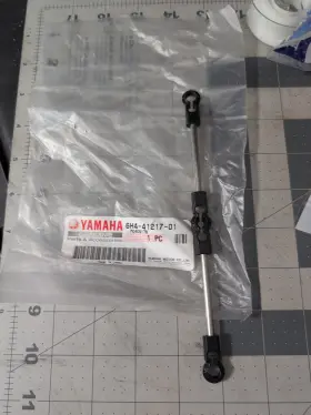 6h4-41217-01-00 Yamaha 6h4412170100 Oem Rod Accel. Lever Nos