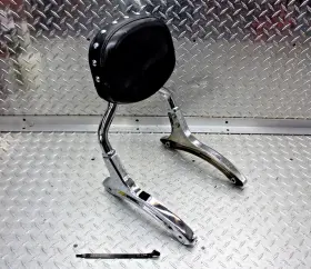 7812695 Yamaha 1999 - Road Star Oem Metal Bracket Back Rest Pad