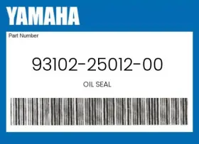 93102-25012-00 Yamaha Genuine Oil Seal -