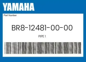 Br8-12481-00-00 Yamaha Genuine Pipe 1 -
