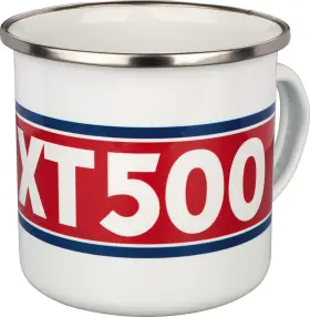 80107-77 Yamaha Kedo Coffee Mug Xt500 Ftxt500 1977ft Flat Track Mx Enduro Cup 3-088