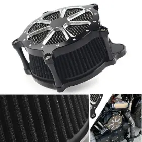 Yfoutlet 520006333402 Moto Air Filter Cleaner For Harley Dyna Fxr 1993-17 Softail 93-15 Touring 93-07