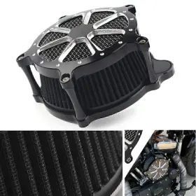 Yfoutlet 550742576627 Moto Air Filter Cleaner For Harley Dyna Fxr 1993-17 Softail 93-15 Touring 93-07